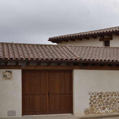Exterior casa rural en León El Vallín de Lan